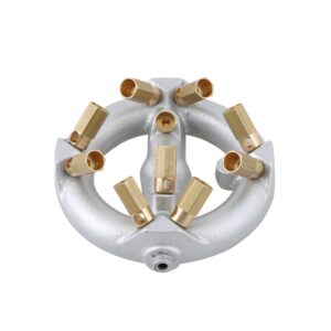 10 Jet JP Burners Duoflam Gas Burner With Brass Jets