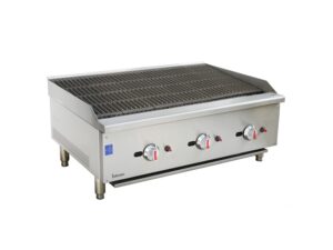 3 Burner Gas Radiant Charbroiler/Chargrill 90cm / 36"