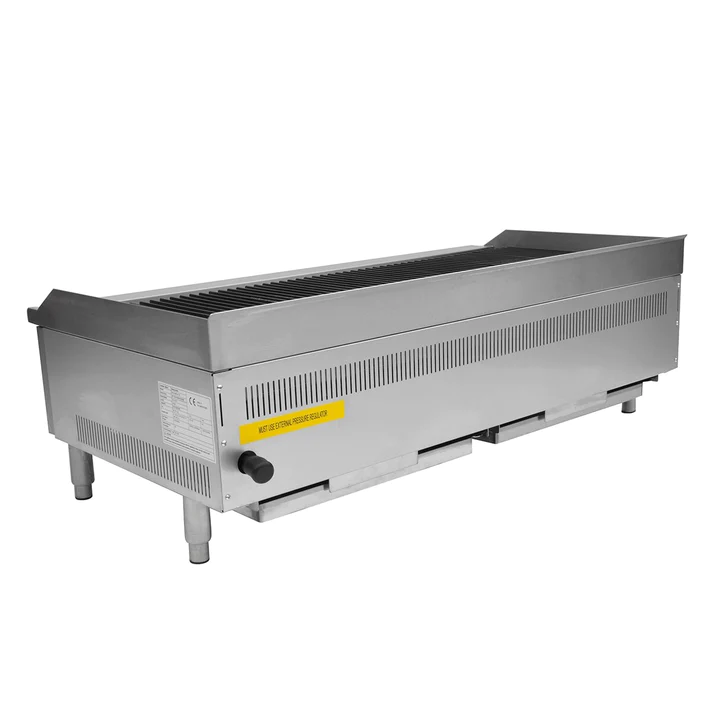 4 Burner Gas Radiant Charbroiler/Chargrill - 120cm / 48" - Image 2