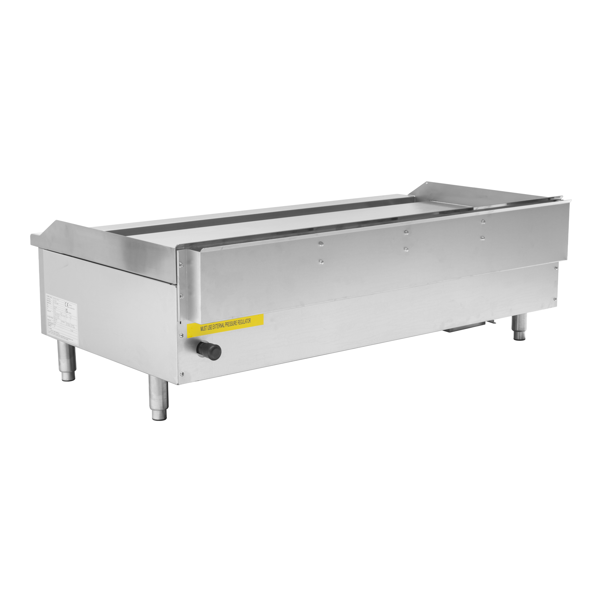 Infernus 4 Burner Heavy Duty 20mm Plate Gas Griddle - 120cm / 48" - Image 4