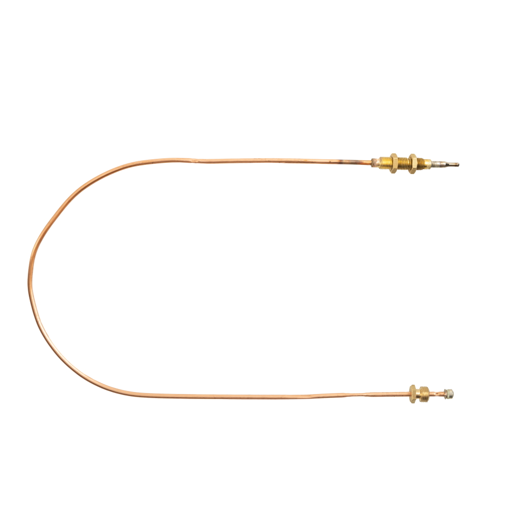 Thermocouple 750mm M8 Threaded Nickel Plated Complete With 2 Locknuts - Image 2