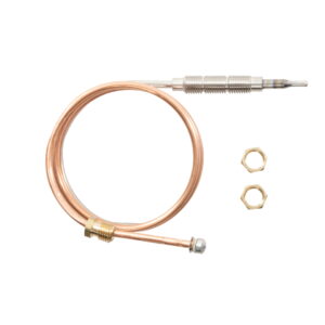 Thermocouple 600mm M8 Threaded Complete With 2 Locknuts