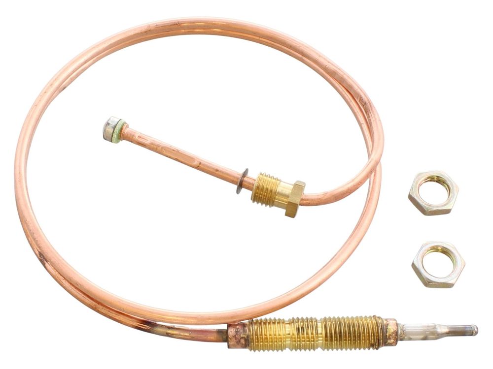 Orkli Thermocouple 320mm M8, Orkli Thermocouple 450mm M8, Orkli Thermocouple 600mm M8, Orkli Thermocouple 750mm M8 Threaded Nickel Plated,Orkli Thermocouple 600mm M10