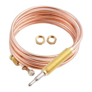 Thermocouple 1500mm M8 Threaded Complete With 2 Locknuts