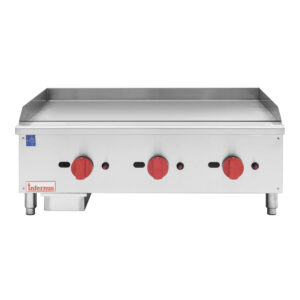 Infernus 3 Burner Heavy Duty 20mm Plate Gas Griddle - 90cm / 36"